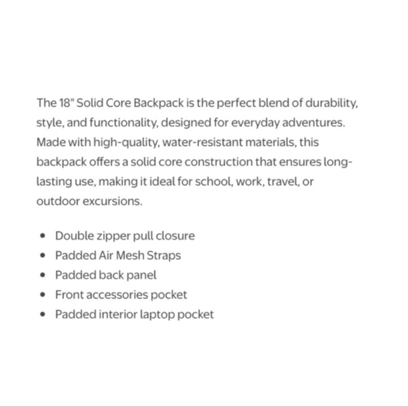 U.S. Polo Assn. Sky Blue Men's Backpack - Picture 7 of 12